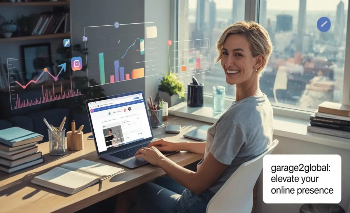 boost online presence with garage2global
