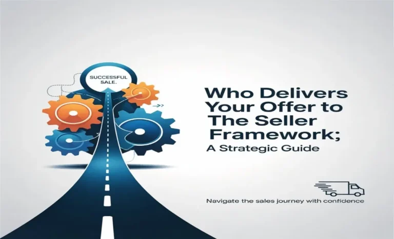 who delivers your offer to the seller framework